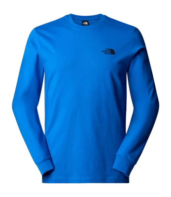 Longsleeve The North Face Men L/S Box NSE Tee Hero Blue / TNF Black