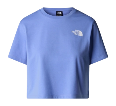 T-Shirt The North Face Women Simple Dome Cropped Slim Tee Virtual Blue