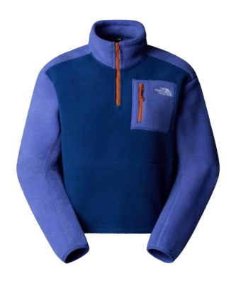 Fleecejas The North Face Women Yumiori 1/4 Zip Estate Blue / Indigo Plum / Iron Bronze