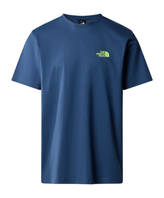 T-Shirt The North Face Men Biner Graphic 4 Tee Shady Blue