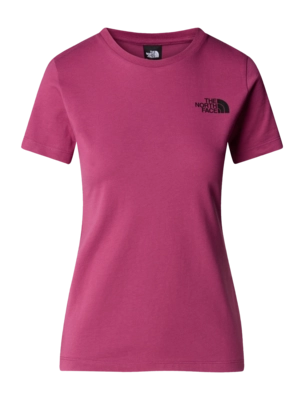 T-Shirt The North Face Women S/S Graphic Half Dome Tee Cyber Berry / Metal Pink