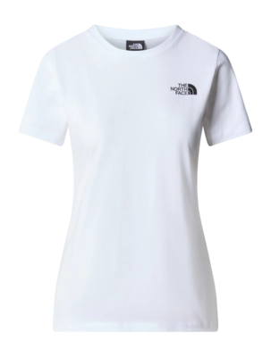T-Shirt The North Face Women S/S Graphic Half Dome Tee TNF White / Lunar Slate