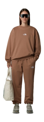 Jumper The North Face Women Essential Oversize Crew Latte