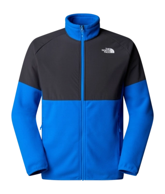 Vest The North Face Men Glacier Heavyweight Full Zip Hero Blue / Asphalt Grey