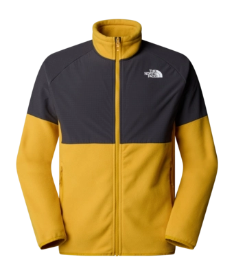 Vest The North Face Men Glacier Heavyweight Full Zip Turmeric / Asphalt Grey