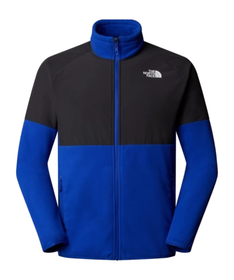 Zip Sweatshirt The North Face Men Glacier Heavyweight Full Zip Asphalt Grey / TNF Blue