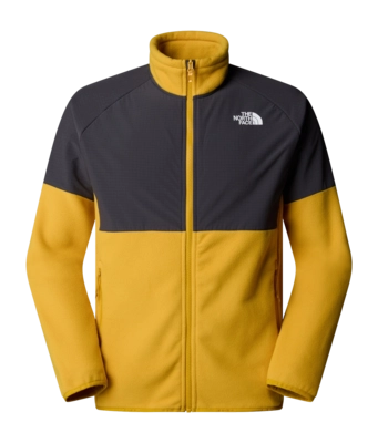 Vest The North Face Men Glacier Heavyweight 1/2 Zip Turmeric / Asphalt Grey