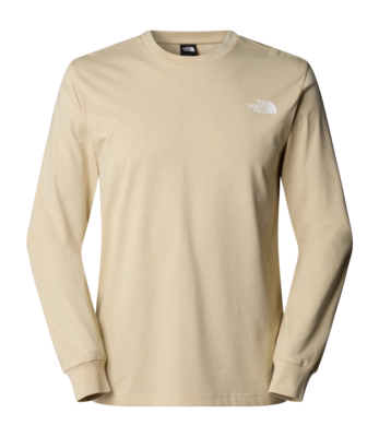 Langarmshirt The North Face L/S Easy Tee Herren Gravel