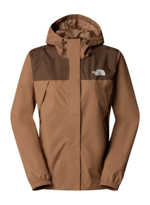 Jas The North Face Women Antora Rain Jacket Latte / Smokey Brown