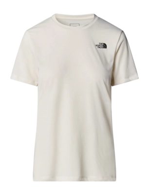 T-Shirt The North Face Women Foundation S/S Half Dome CA Graphic White Dune