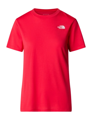 T-Shirt The North Face Women Foundation Vertical Graphic Tee Hibiscus