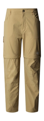 Hose The North Face Exploration Convertible Regular Straight Pants Damen Khaki Stone