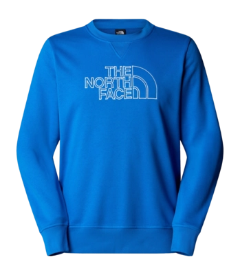 Trui The North Face Men Drew Peak Light Crew Hero Blue / TNF White