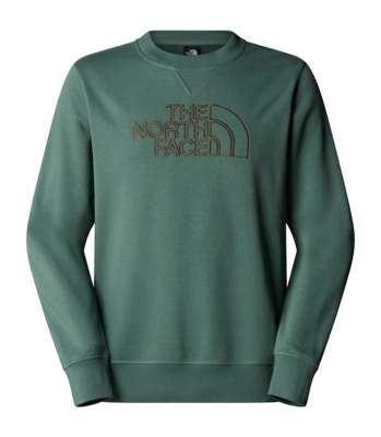 Trui The North Face Men Drew Peak Light Crew Duck Green / Latte