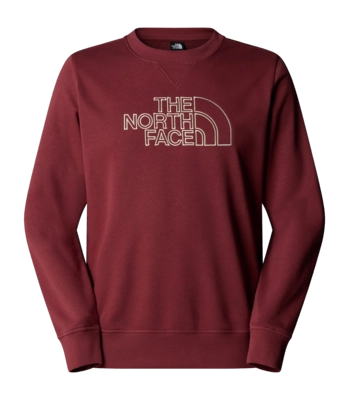 Trui The North Face Men Drew Peak Light Crew Sumac / Gravel