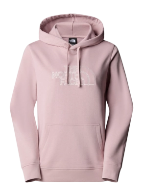 Sweat à Capuche The North Face Women Drew Peak Light Hoodie Metal Pink / White Dune