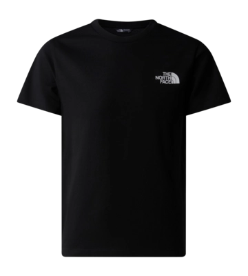T-Shirt The North Face Teen S/S Simple Dome Tee Kinder TNF Black