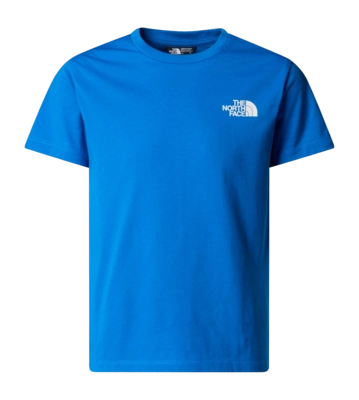T-Shirt The North Face Teen S/S Simple Dome Tee Kinder Hero Blau