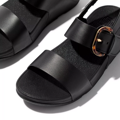 2---LULU-RESIN-BUCKLE-LEATHER-BACK-STRAP-SANDALS-ALL-BLACK_JE7-090_2