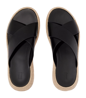 2---F-MODE-ESPADRILLE-LEATHER-FLATFORM-CROSS-SLIDES-BLACK_IV5-001_3