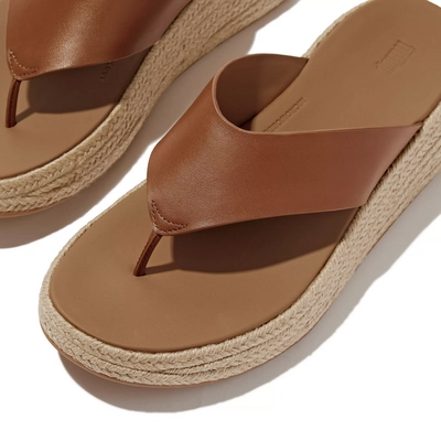 2---F-MODE-ESPADRILLE-LEATHER-FLATFORM-T-POST-SANDALS-DEEP-TAN_IV6-C15_2
