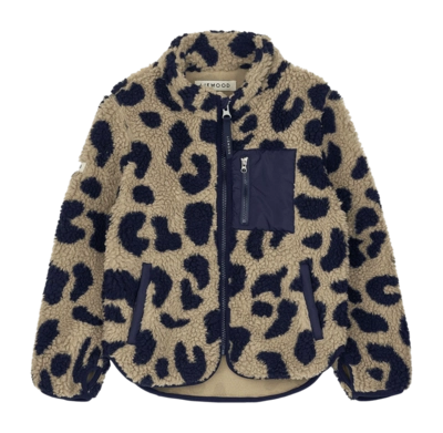 Jacke Liewood Nolan Pile Jacket Kinder Mega Leo / Beige