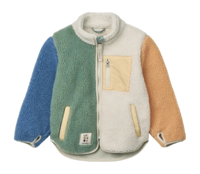 Jacke Liewood Nolan Pile Jacket Kinder Peppermint / Multi Mix