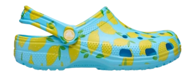 Klomp Crocs Unisex Classic Fresh Fruits Clog Tinted Glass