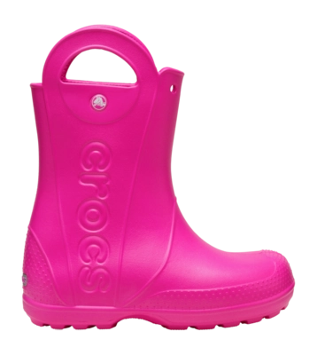 Bottes de Pluie Crocs Enfant Handle It Rain Boot Pink Crush