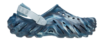 Clog Crocs Unisex Echo Marbled Clog Black Sand Multi