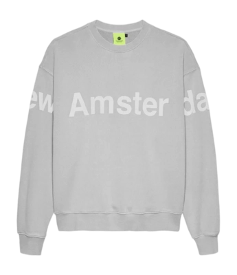 Crewneck New Amsterdam Surf Association Line Sweater Ash