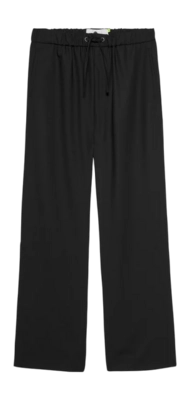 Trouser New Amsterdam Surf Association Lined Wool Work Black