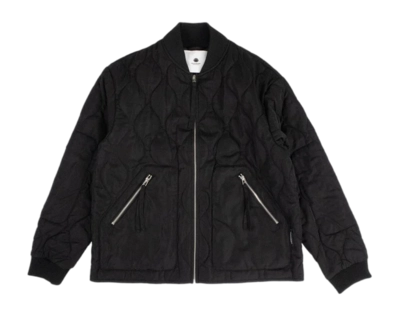 Jacke New Amsterdam Surf Association Quilted Padded Unisex Black