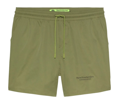 Shorts New Amsterdam Surf Association Logo Dune