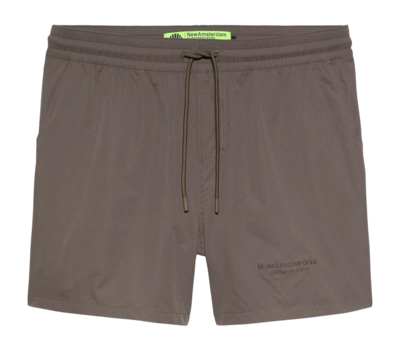 Boardshorts New Amsterdam Surf Association Logo Boardshorts Unisex Dark Taupe