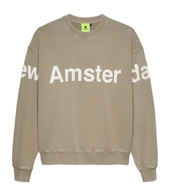 Crewneck New Amsterdam Surf Association Line Sweater Seneca Rock