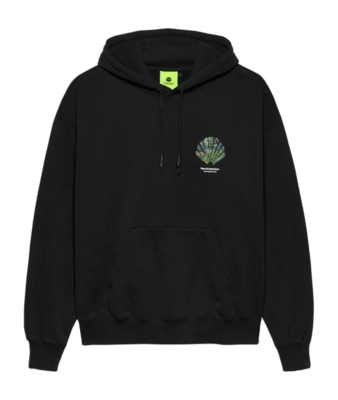 Hoodie New Amsterdam Surf Association Tall Grass Unisex Black