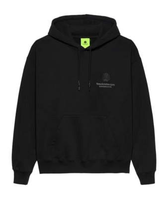 Hoodie New Amsterdam Surf Association Logo Sweater Black