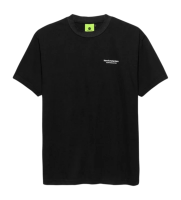 T-Shirt New Amsterdam Surf Association Seal Logo Tee Unisex Black