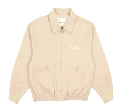 Jacket Bram's Fruit Men Chain Stitch Garden Hose Beige