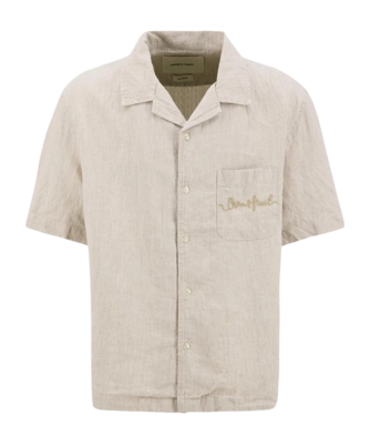 Hemd Bram's Fruit Garden Hose Linen Herren Natural Linnen
