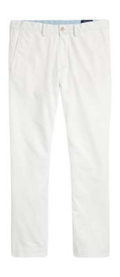 Hose Ralph Lauren Stretch Slim Fit Chino Herren Deckwash White