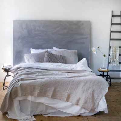 KissenbezügePassion for Linen Belle White-Sand Gewaschenes Leinen