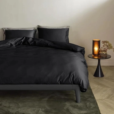 Bettwäsche Beddinghouse Change Schwarz Lyocell Mako-Satin