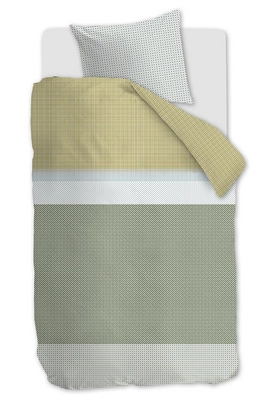 Bettwäsche Beddinghouse Bernou Grün Mako-Satin
