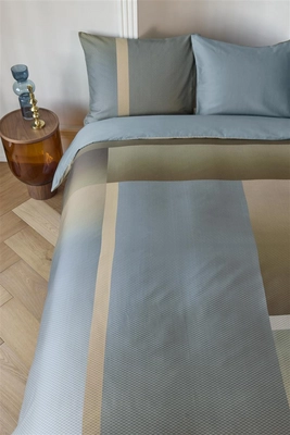 Bettwäsche Kardol by Beddinghouse Sloane Square Blaugrau Mako-Satin