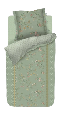 Kissenbezüge Pip Studio Kili Flower Grün Baumwolle Perkal