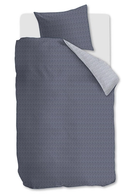 Bettwäsche Riviera Maison Twisted Blau Baumwolle