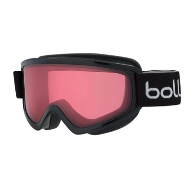 Masque de ski Bollé Freeze Shiny Black Vermillon