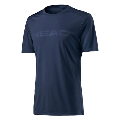 T-Shirt de Tennis HEAD Vision Corpo Shirt Men Navy